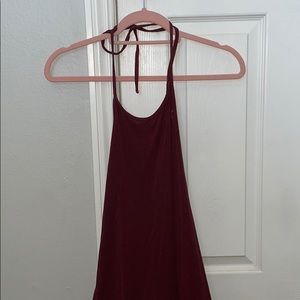 Tight halter dress